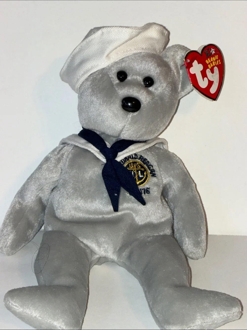 Ty beanie baby, Ronnie, USS Ronald Reagan
